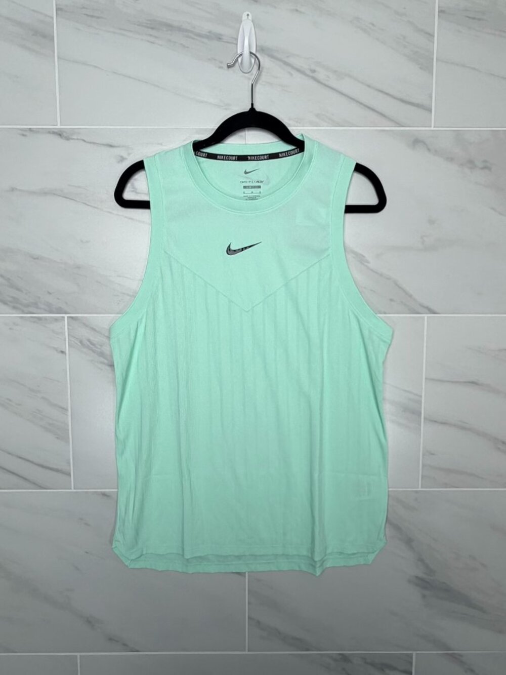 Nike Court Dri-FIT ADV Tennis Tank 'Mint Green' HM6729-353 size M